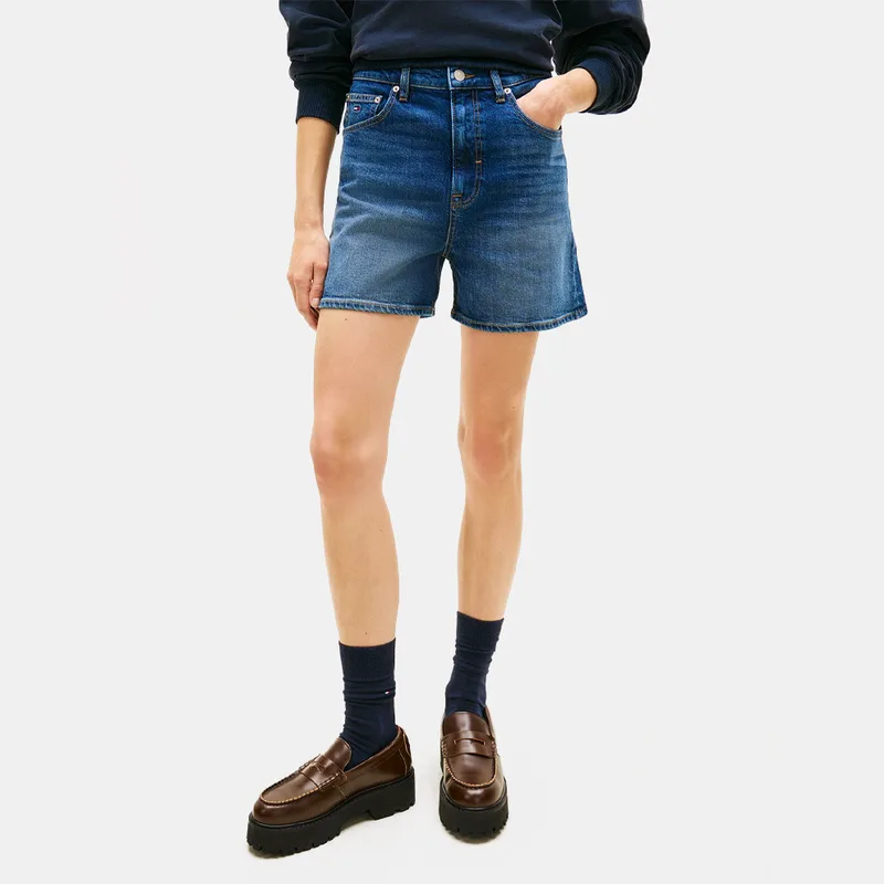 Tommy Jeans Mom Γυναικείο Τζιν Σορτς (9000271048_55727)