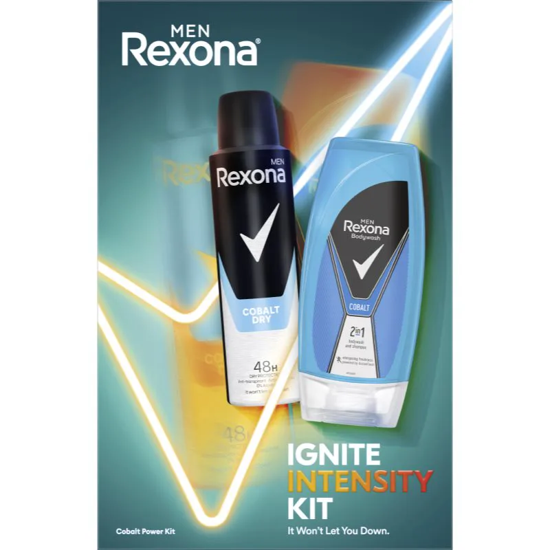 Rexona Men Cobalt Dry σετ δώρου για άντρες