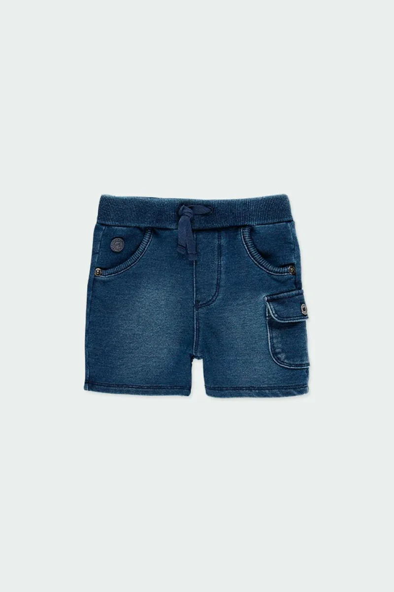 Βερμούδα φούτερ αγόρι Boboli-390046-BLUE