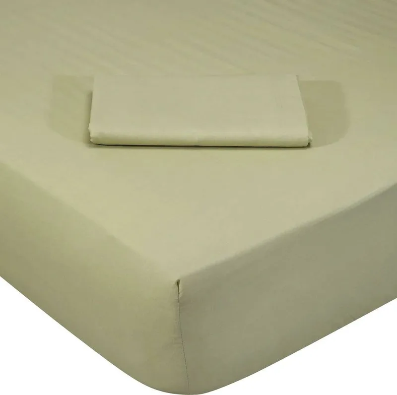 ΣΕΝΤΟΝΙ ΜΟΝΟ DAS HOME GREEN OLIVE (100CMX200CM+35CM)