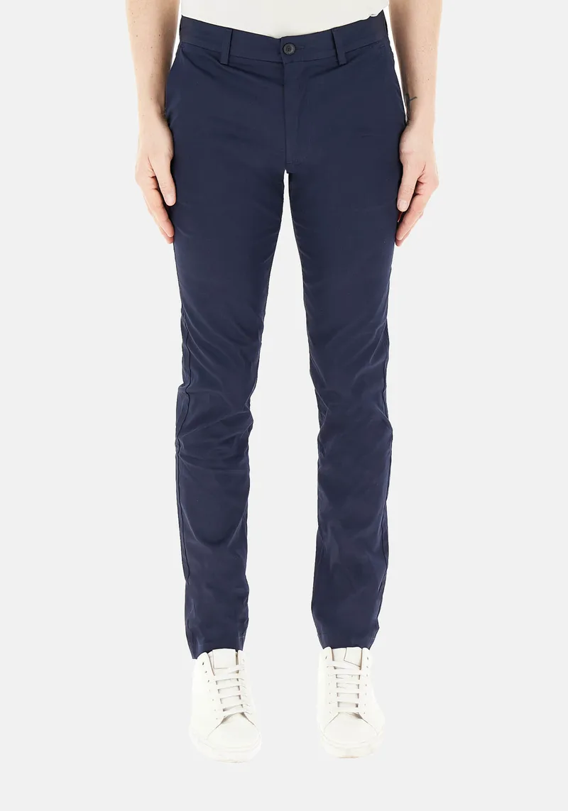 BOSS Υφασμάτινο Παντελόνι της σειράς P Kaiton - 50553841 404 Dark Blue
