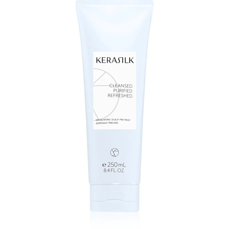KERASILK Specialists Exfoliating Scalp Pre-Wash καθαριστική απολέπιση για μαλλιά και το δέρμα του τριχωτού της κεφαλής 250 ml