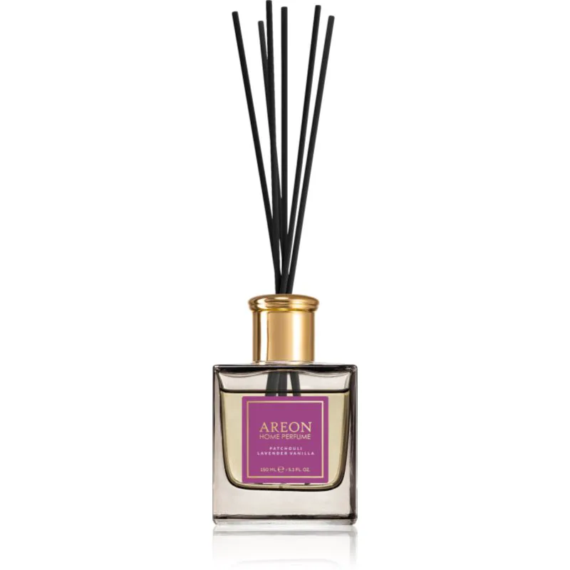 Areon Home Black Patchouli Lavender Vanilla αρωματικός διαχύτης επαναπλήρωσης 150 ml