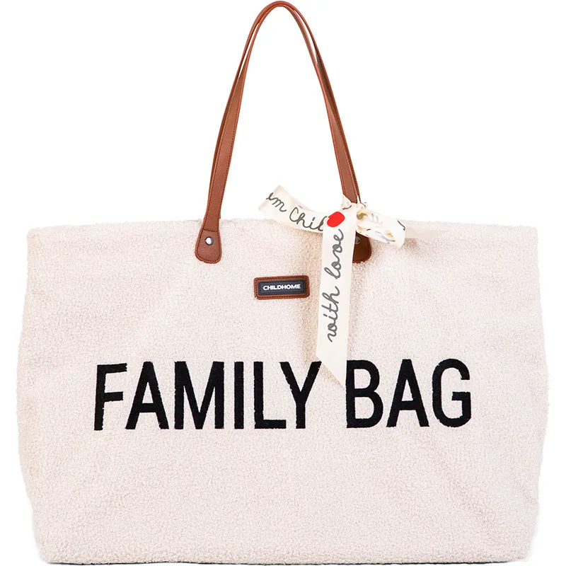 Τσάντα Αλλαξιέρα Childhome 75451 Family Teddy White