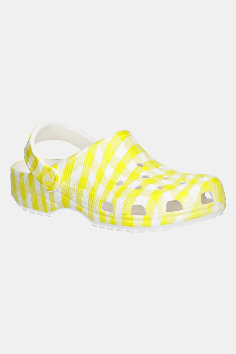Παντόφλες Crocs Classic Gingham Clog