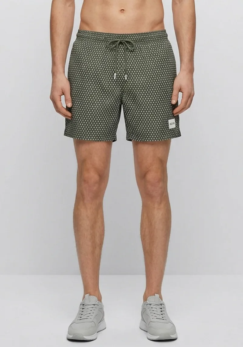 BOSS Ανδρικό Μαγιό Vibe - 50518968 351 Open Green