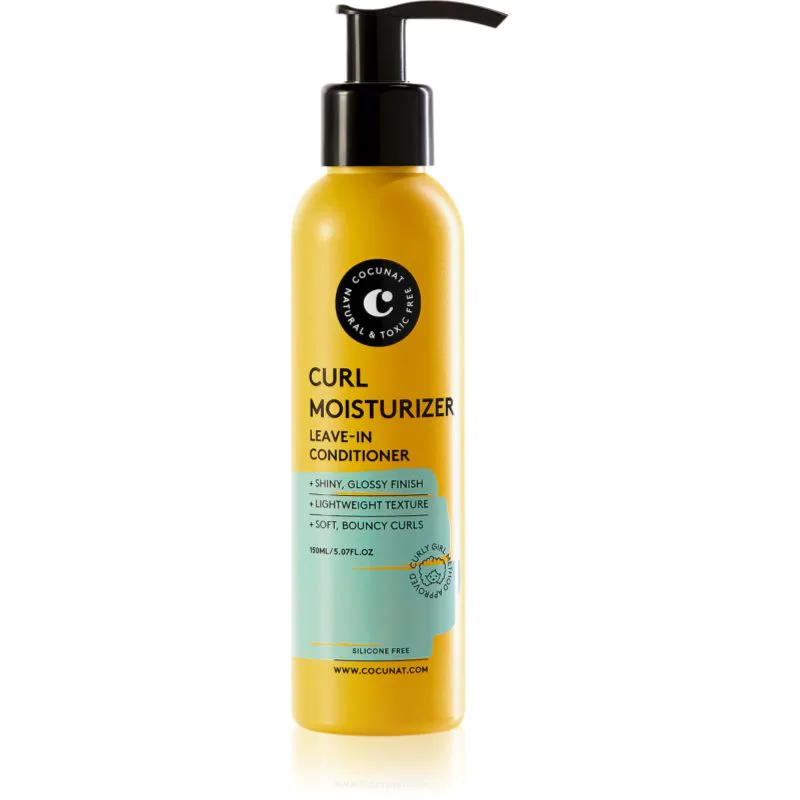 Cocunat Curl Moisturizer κοντίσιονερ χωρίς ξέβγαλμα με ενυδατικό αποτέλεσμα 150 ml