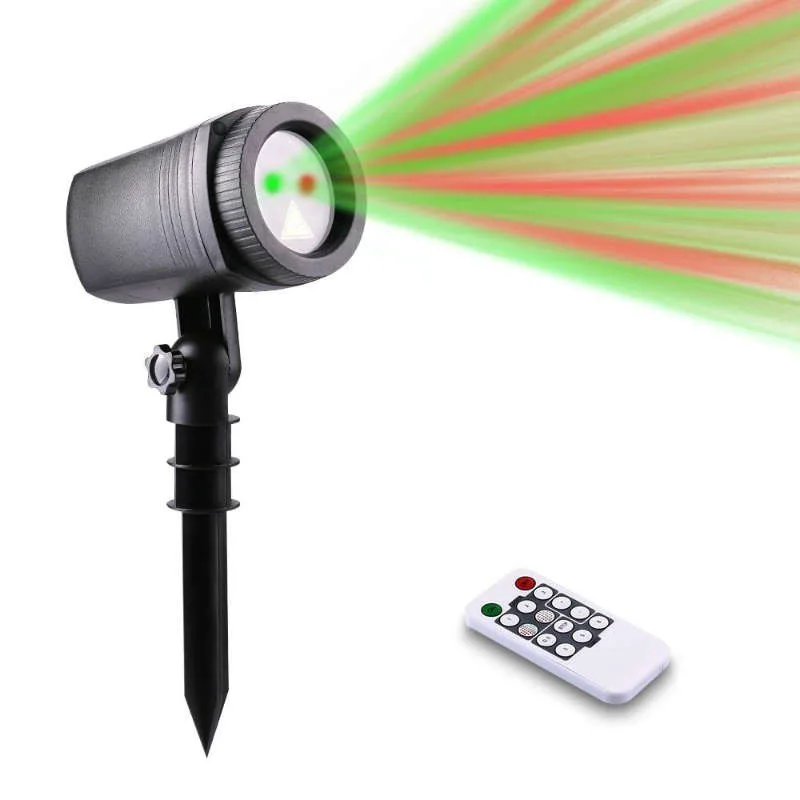 Αδιάβροχος Προβολέας Laser με Χριστουγεννιάτικα μοτίβα