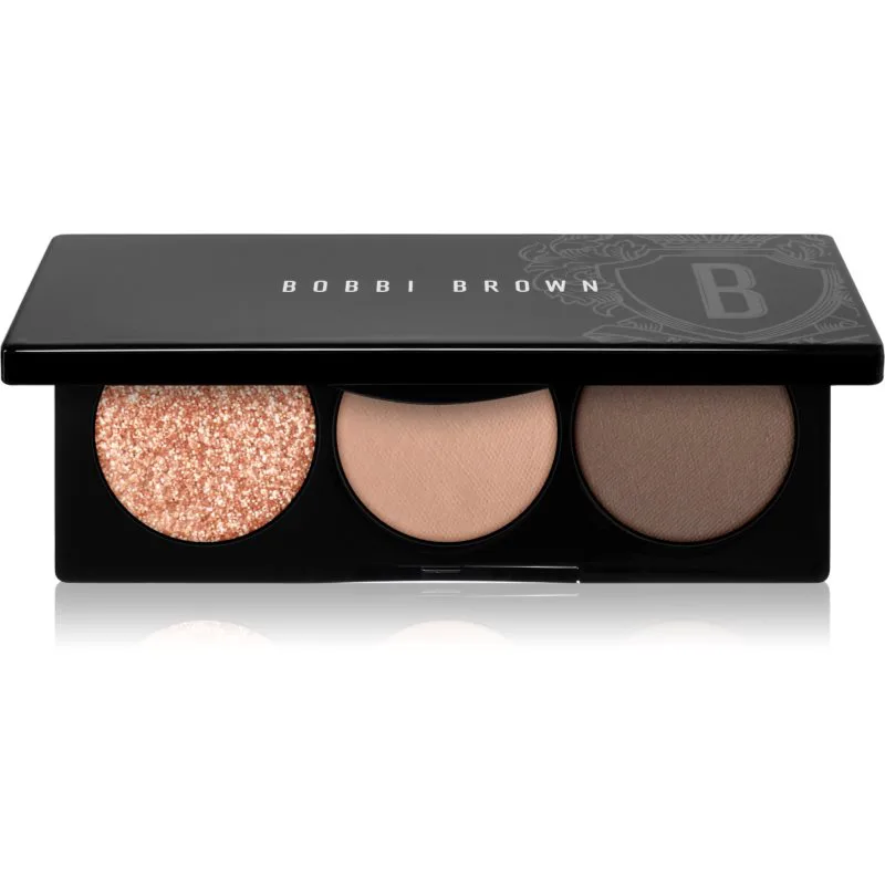 Bobbi Brown Essential Eye Shadow Trios Παλέτα σκιών για τα μάτια για τέλεια εμφάνιση απόχρωση Golden Hour 4,4 γρ