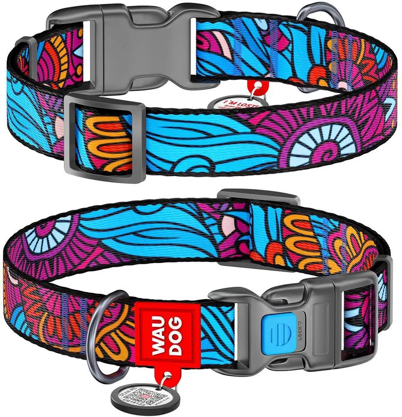 ΠΕΡΙΛΑΙΜΙΟ WAUDOG SUMMER PLASTIC FASTEX (20MM / 24-40CM)