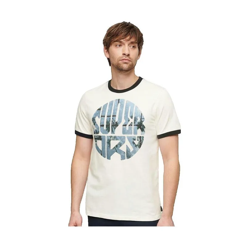 T-shirt με κοντά μανίκια Superdry T-shirt Photographic Logo manches courtes