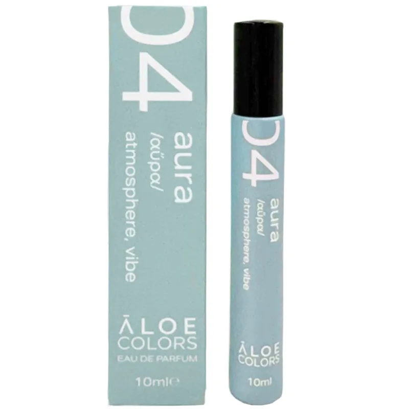 Aloe Colors Eau De Parfum Γυναικείο Αέρινο Άρωμα Γεμάτο Φρεσκάδα & Δροσιά με Νότες απο Γιασεμί 10ml - Aura