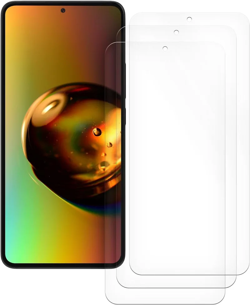 KWmobile Crystal Clear Screen Protector - Μεμβράνη Προστασίας Οθόνης - Xiaomi 13T / 13T Pro - 3 Τεμάχια - Transparent (KWM000020IX001C)