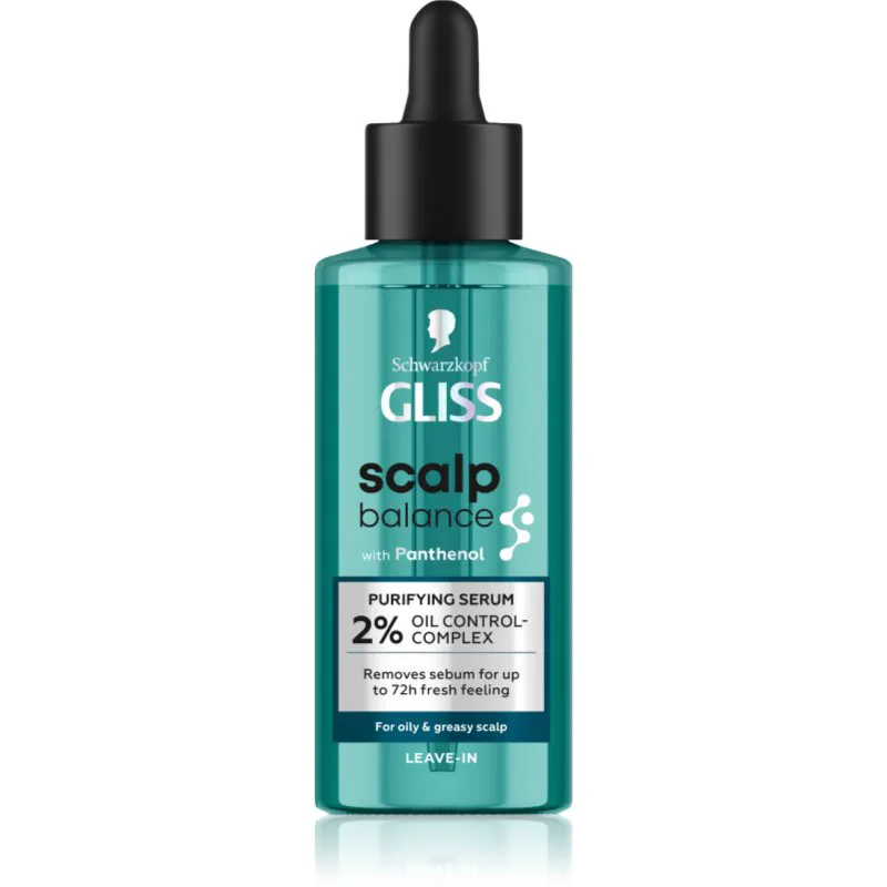 Schwarzkopf Gliss Scalp Balance ορός βαθύ-καθαρισμού για το δέρμα της κεφαλής Για λιπαρά μαλλιά 100 ml