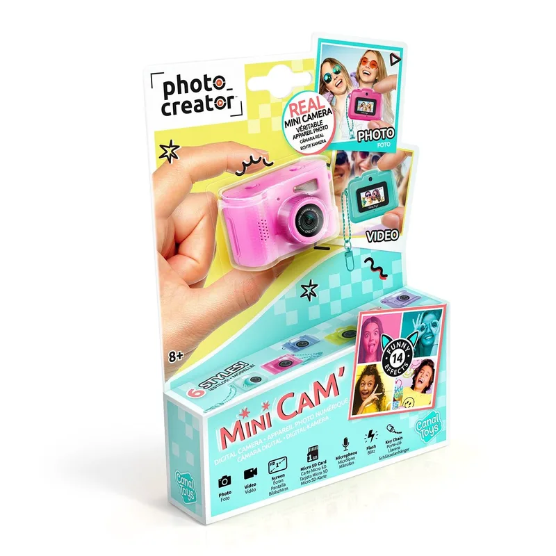 Canaltoys Thekendisplay 6x Mini Ψηφιακή Κάμερα