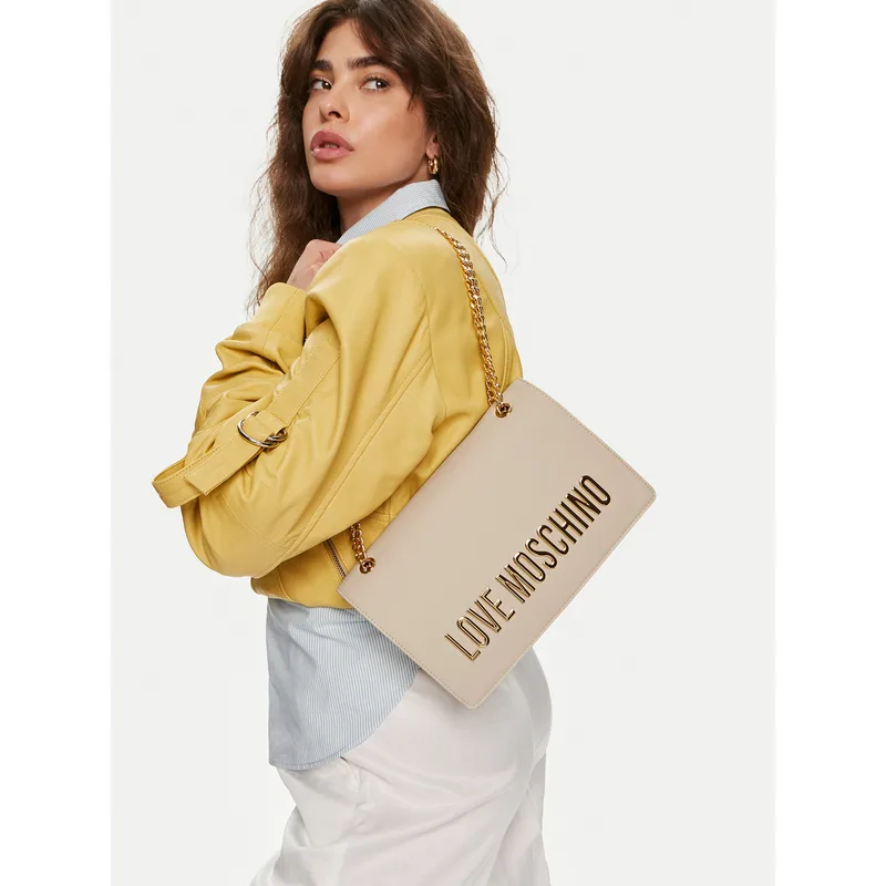 Τσάντα LOVE MOSCHINO JC4192PP1LKD0110 Εκρού