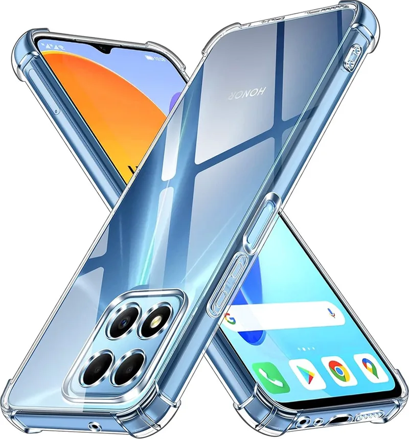 Διάφανη Θήκη Σιλικόνης - Honor X6 / X8 5G / 70 Lite - Techsuit Shockproof Clear Silicone - Clear (5949419083318)