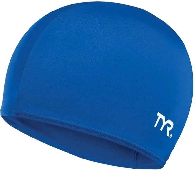 ΣΚΟΥΦΑΚΙ TYR ADULT LYCRA FIBER SWIM CAP ΜΠΛΕ ΡΟΥΑ