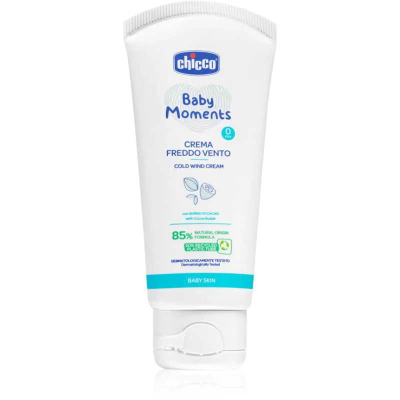 Chicco Baby Moments προστατευτική παιδική κρέμα 0m+ 50 μλ