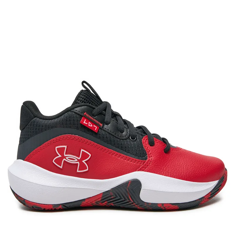Μπασκετικά Παπούτσια Under Armour Grade School UA Lockdown 7 3028513 Κόκκινο