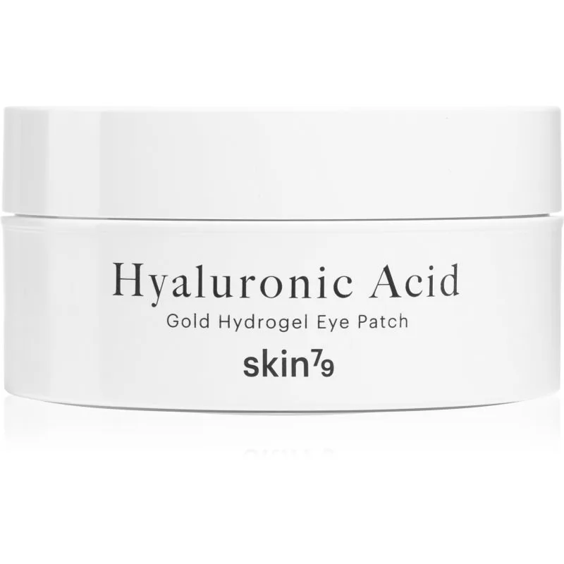 Skin79 24k Χρυσό Hyaluronic Acid μάσκα υδρογέλης για γύρω από τα μάτια με υαλουρονικό οξύ 60 τμχ