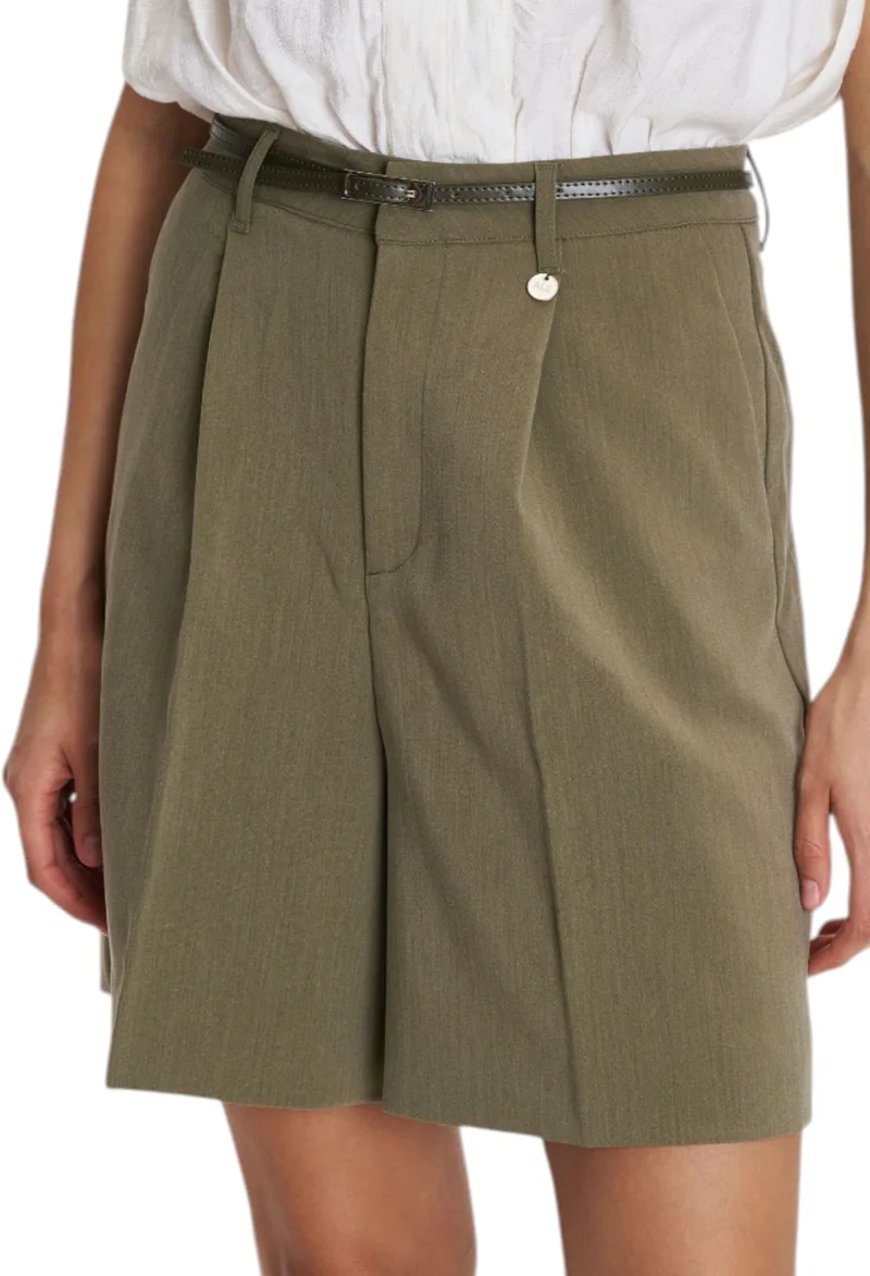 Βερμούδα Ale Με Ζώνη 8921037-LIGHT KHAKI Γυναικείο