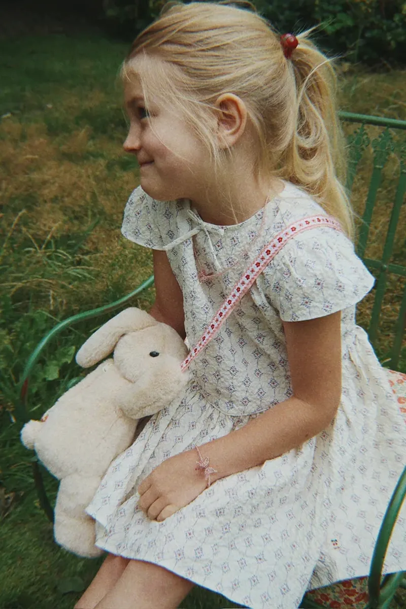 Konges Sløjd καλοκαιρινό με βαμβάκι AVA DRESS GOTS