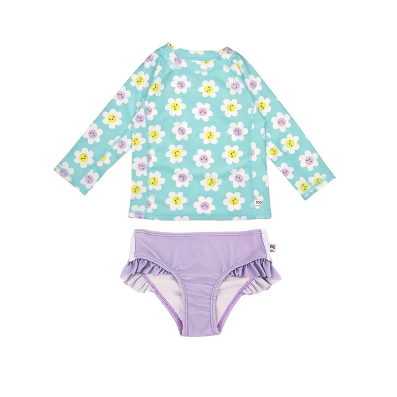 Σετ Μαγιό Με Μπλούζα UV 3 Ετών Daisy Zoocchini ZOO16405 (Μέγεθος: 3 Ετών) - Zoocchini - ZOO16405-3T