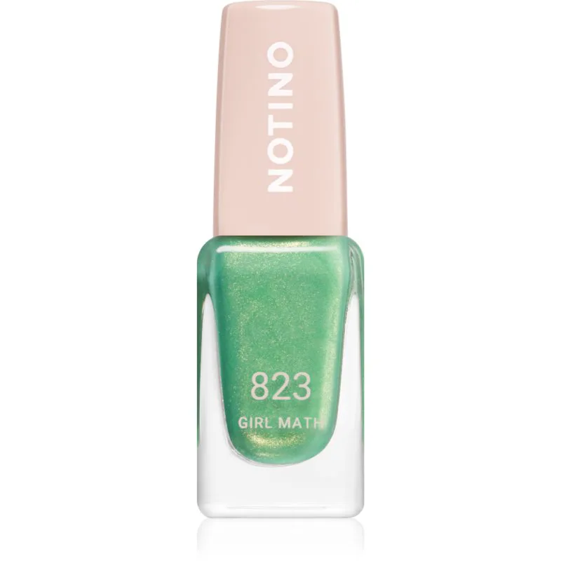 Notino Gel Effect Nail Polish βερνίκι νυχιών για τζελ αποτέλεσμα 823 Girl Math 10 ml