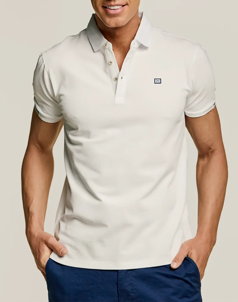 GUY LAROCHE ES1932 POLO GLES1932-01 White