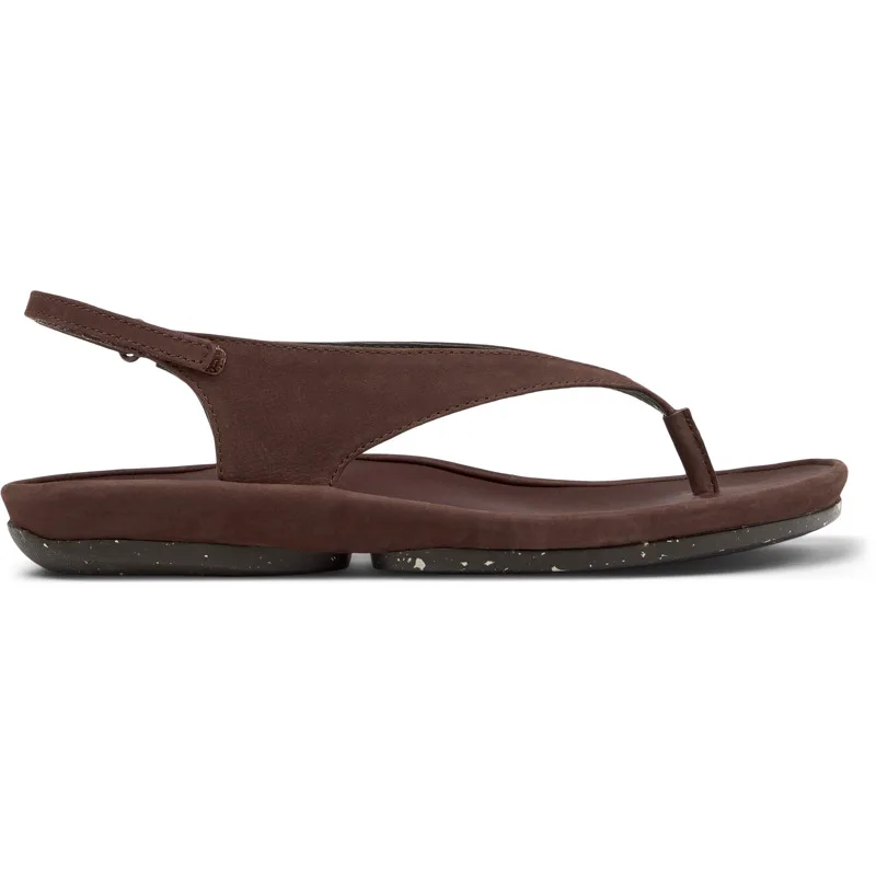 CAMPER Right Isla - Πέδιλα Για Γυναικεία - Καφέ, Μέγεθος 40, Suede