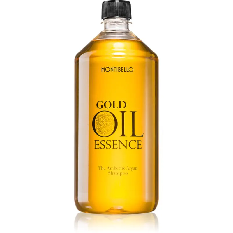 Montibello Χρυσό Oil Amber & Argan Shampoo σαμπουάν και κοντίσιονερ 2 σε 1 1000 ml
