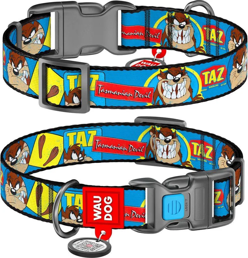 ΠΕΡΙΛΑΙΜΙΟ WAUDOG LOONEY 8 PLASTIC FASTEX (15MM / 23-35CM)
