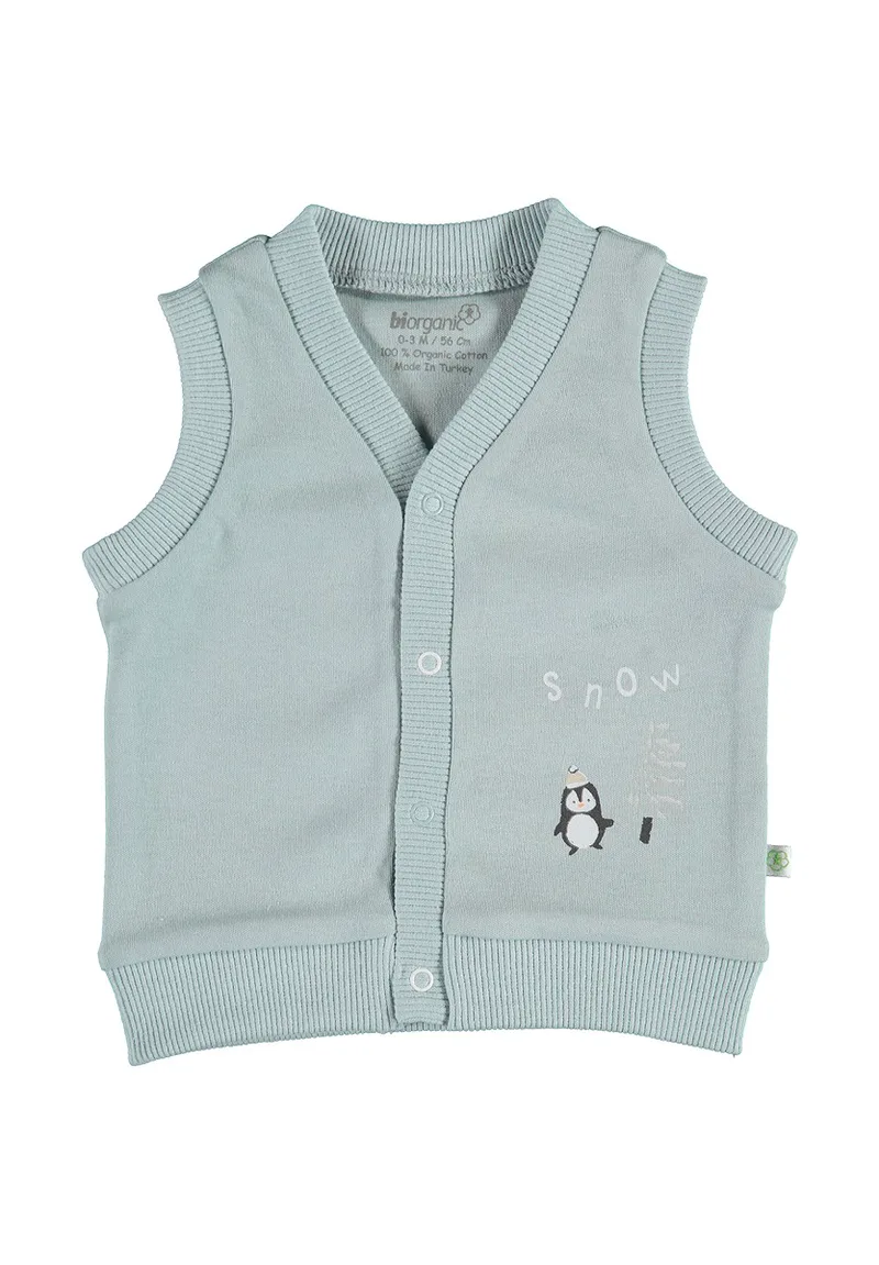 Γιλέκο βρεφικό Biorganic Frozen Penguin 61395