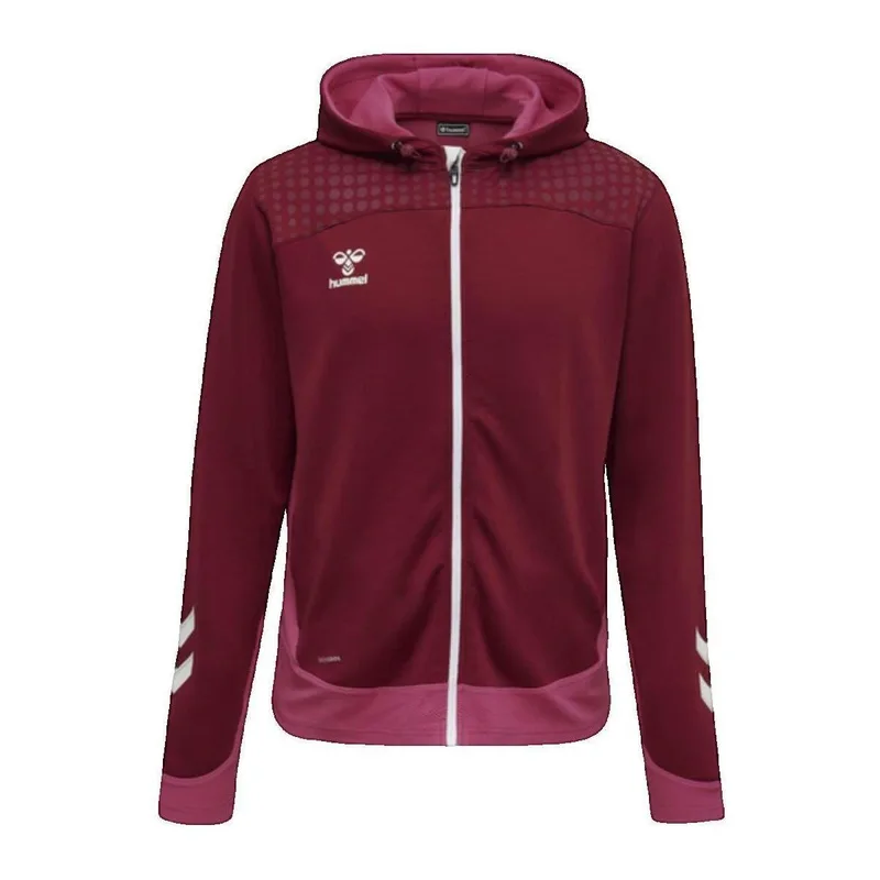 T-shirt με κουκούλα hummel Sweat à capuche Hmllead Zip Poly Hoodie