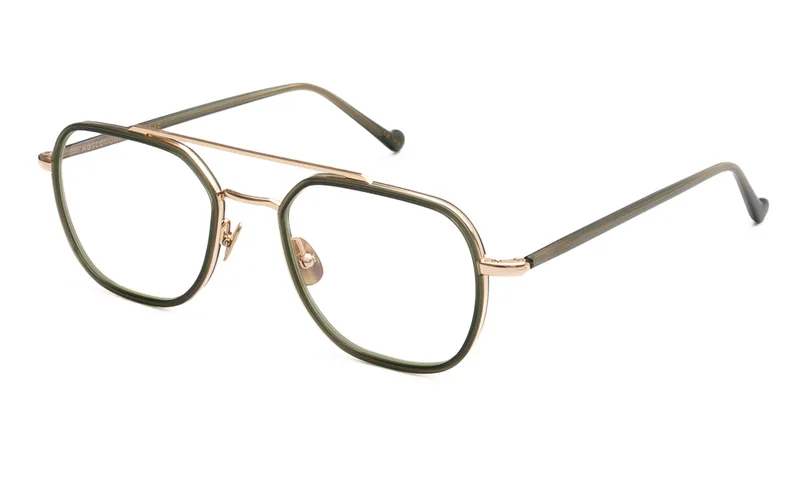MOSCOT ΣΚΕΛΕΤΟΣ ΟΡΑΣΕΩΣ MOSCOT MIZER DARK GREEN GLD DEM 5120 MIZER Χρυσό