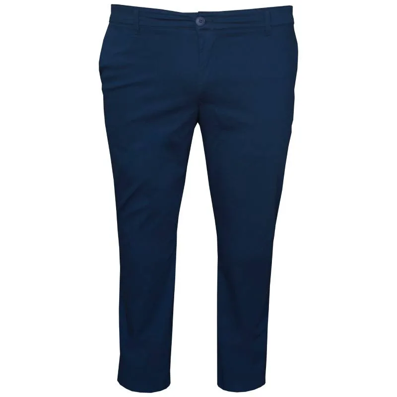 Ελαστικό demi saison chino παντελόνι "Premium Formal Sail",της L.T.G - Midnight Sax Blue