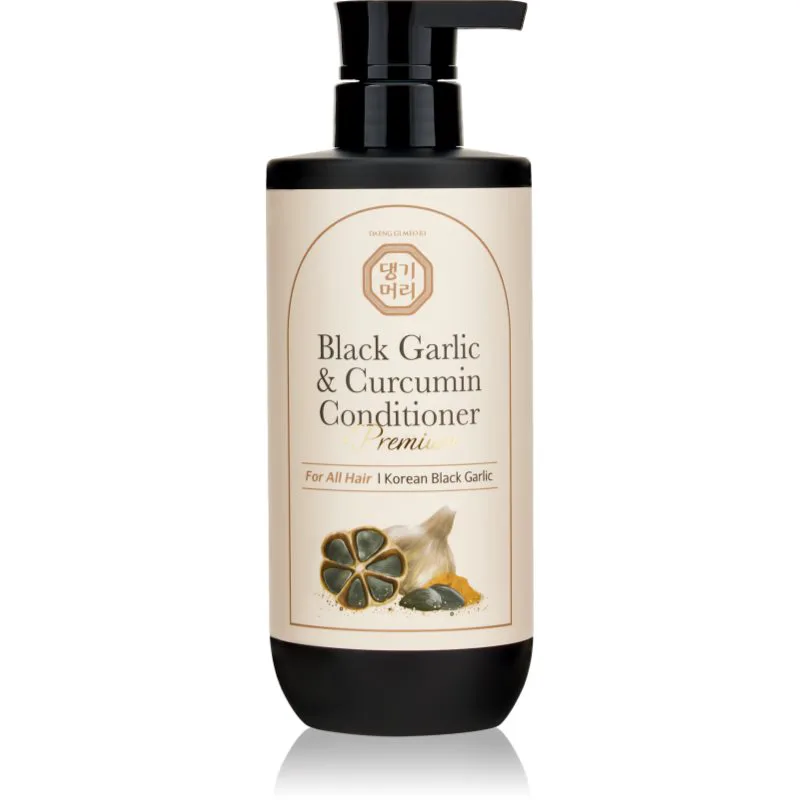 DAENG GI MEO RI Black Garlic & Curcumin Treatment περιποιητικό μαλακτικό για πυκνότητα μαλλιών και προστασία από την ευθραυστότητα 500 ml