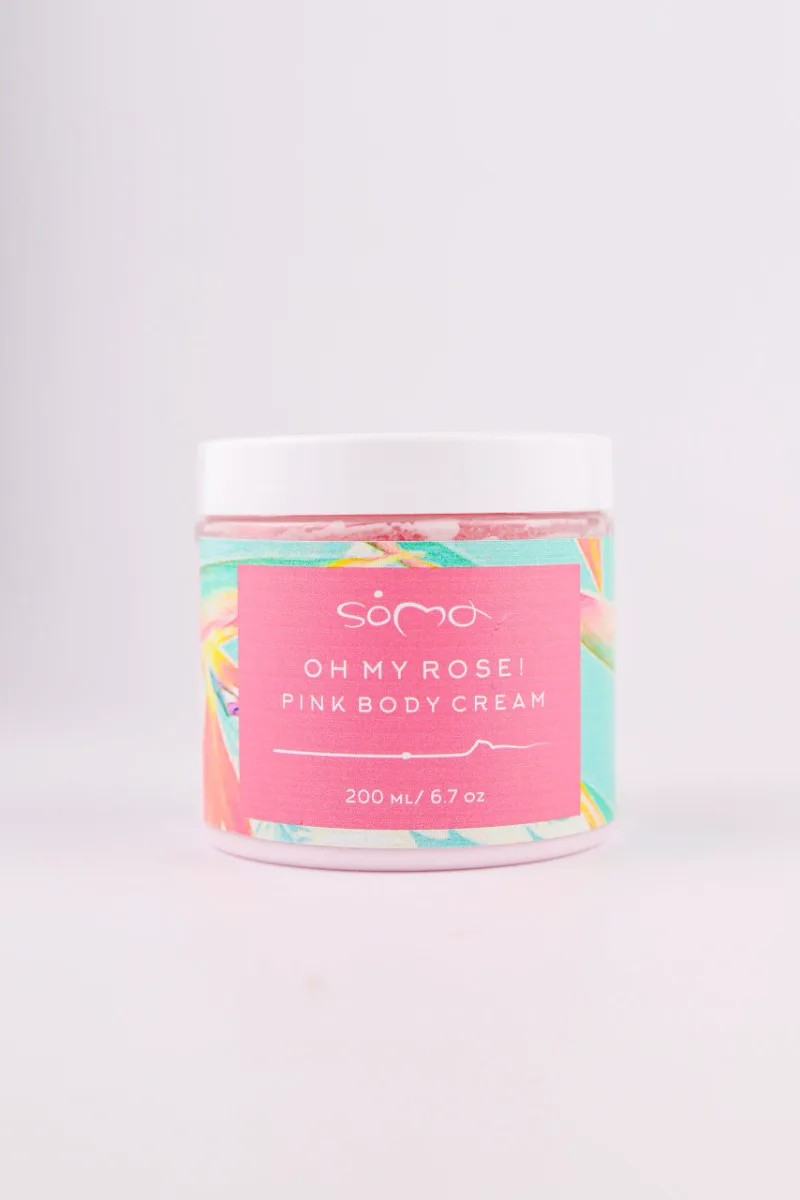 Oh My Rose! Ροζ Body Cream 200ml