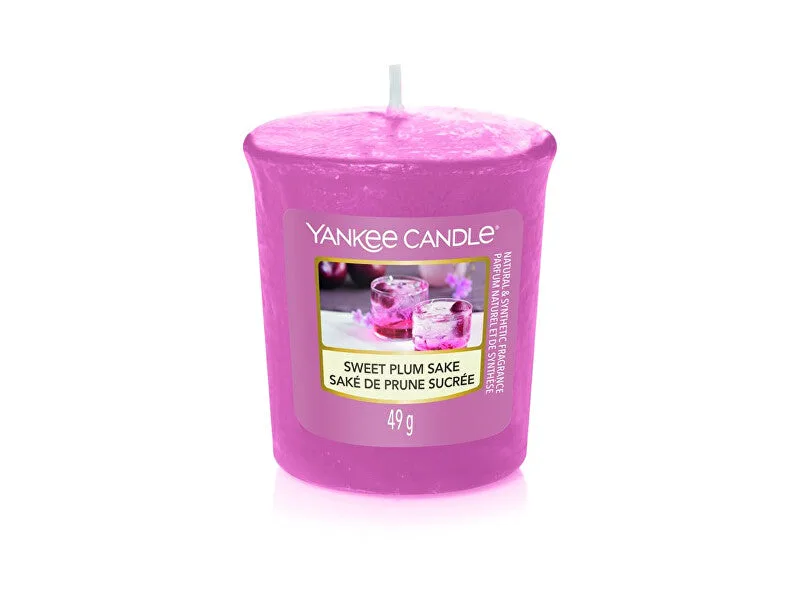 Yankee Candle Aromatic Votive Candle Sweet Plum Sake 49 g
