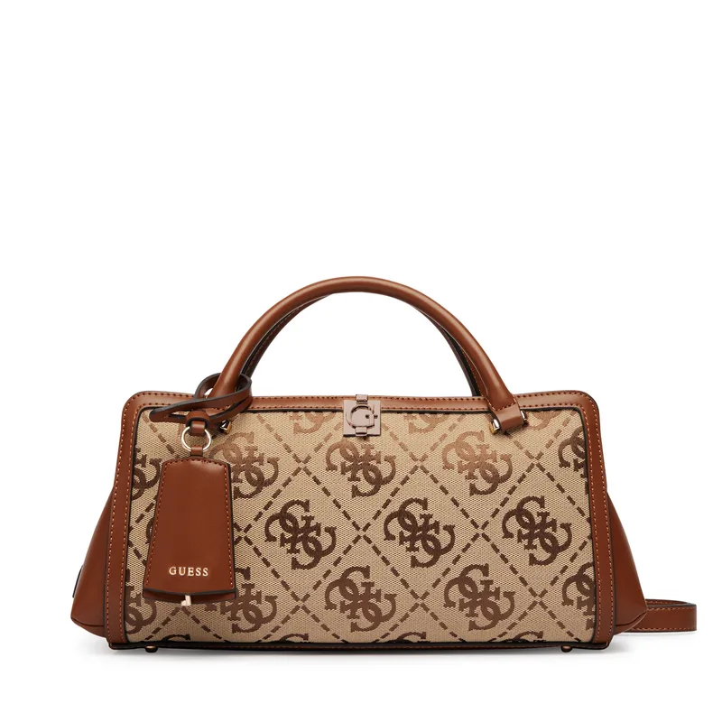 Τσάντα Guess Audrey Logo HWJG97 55060 Μπεζ