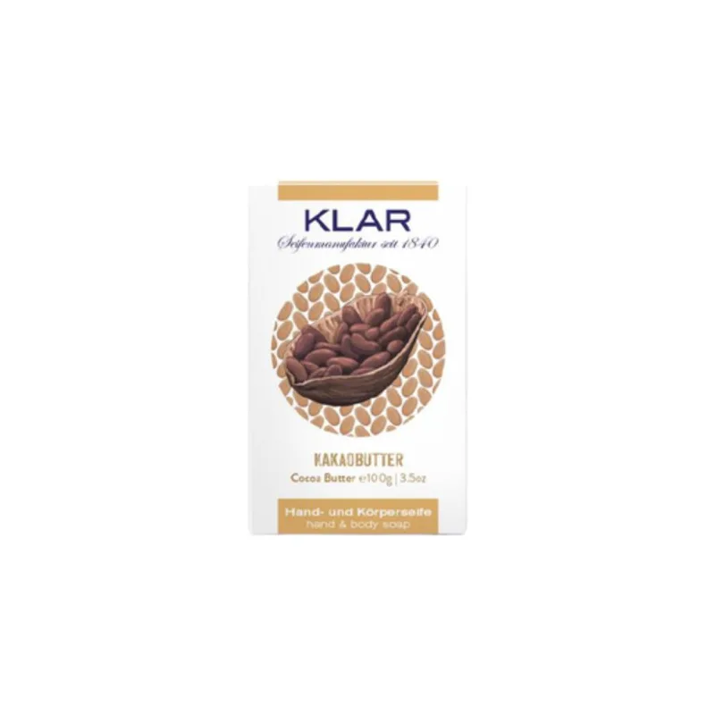Klar Cocoa Butter Hand and Body Soap 100 g