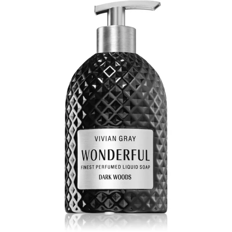 Vivian Gray Wonderful Dark Woods πολυτελές ρευστό σαπούνι για τα χέρια 500 ml