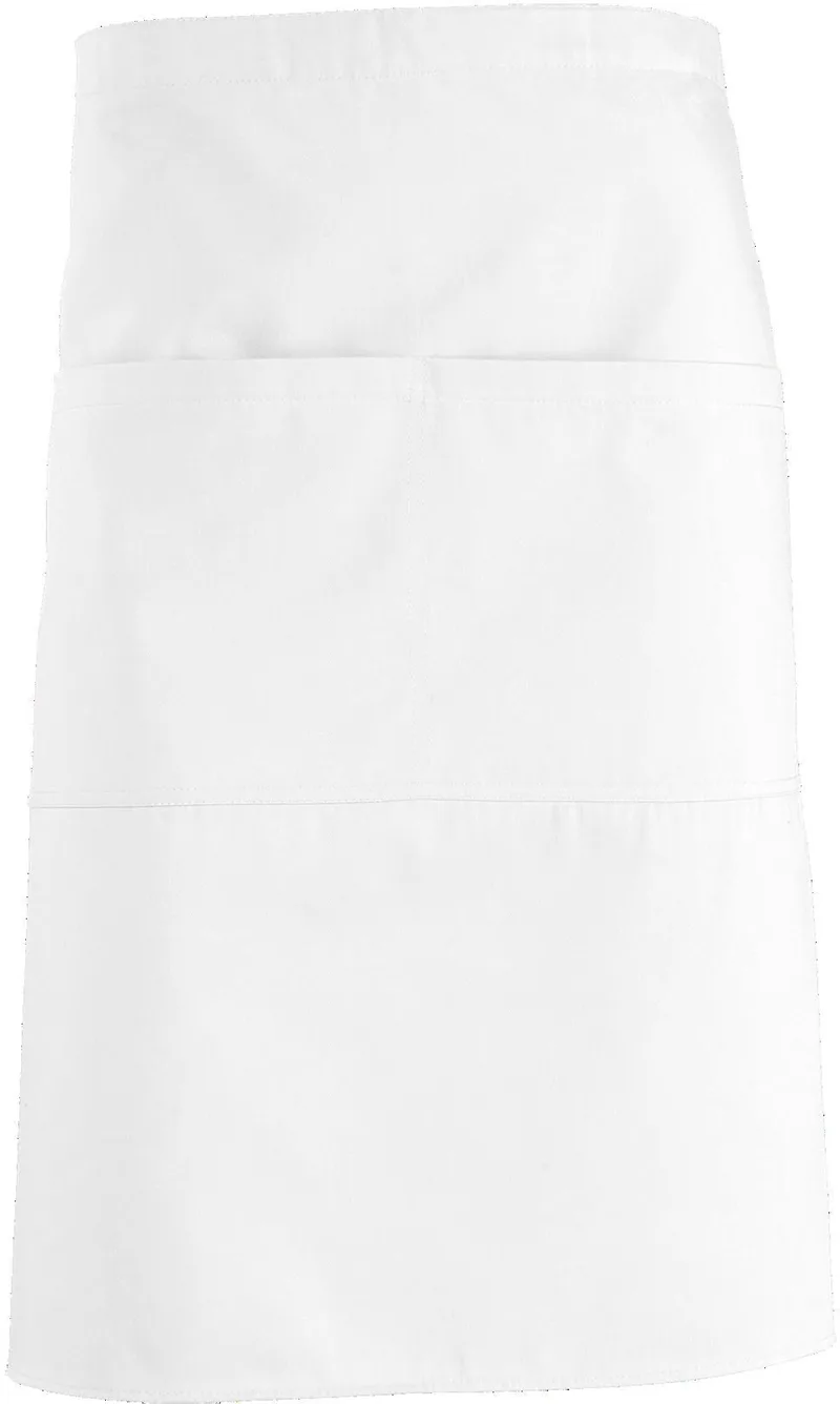 Ποδιά μεσαίου μεγέθους με τσέπες Greenwich SOLS 88020 White