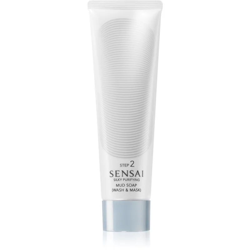 Sensai Silky Purifying Mud Soap (Wash & Mask) σαπούνι και μάσκα 2 σε 1 125 ml