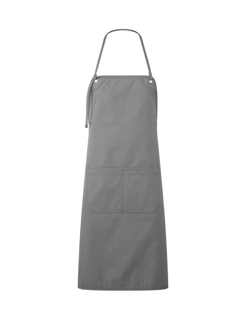 Ποδιά ολόσωμη με διπλή τσέπη PREMIER PR181 "Artisans choice" Dark Grey