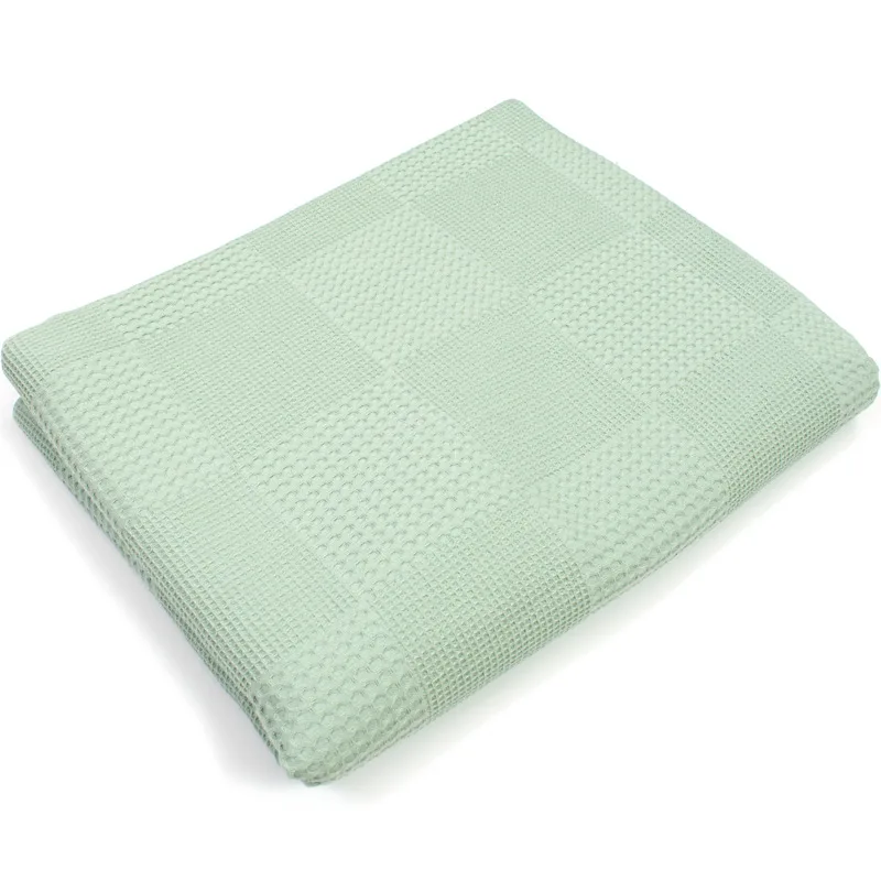 Κουβέρτα Πικέ Αγκαλιάς 80x110 Dimcol Cotton Green