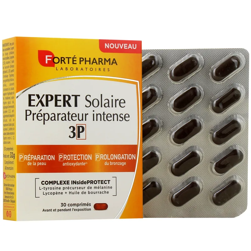 Forte Pharma Solar Expert Solar Intense Preparator 3P Format 2 months 60 tablets