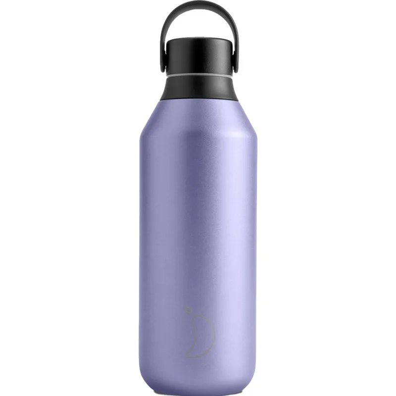 Chilly's Series 2 Reusable Bottle Ανοξείδωτο Θερμός για Ζεστά & Κρύα Ροφήματα 500ml, Κωδ 22704 - Lavender