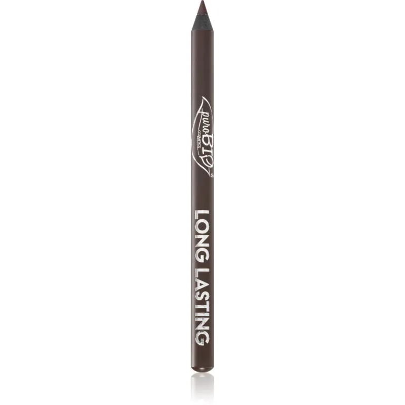 puroBIO Cosmetics Long Lasting Eyeliner μακράς διαρεκίας μολύβι για τα μάτια απόχρωση Brown 1,3 γρ